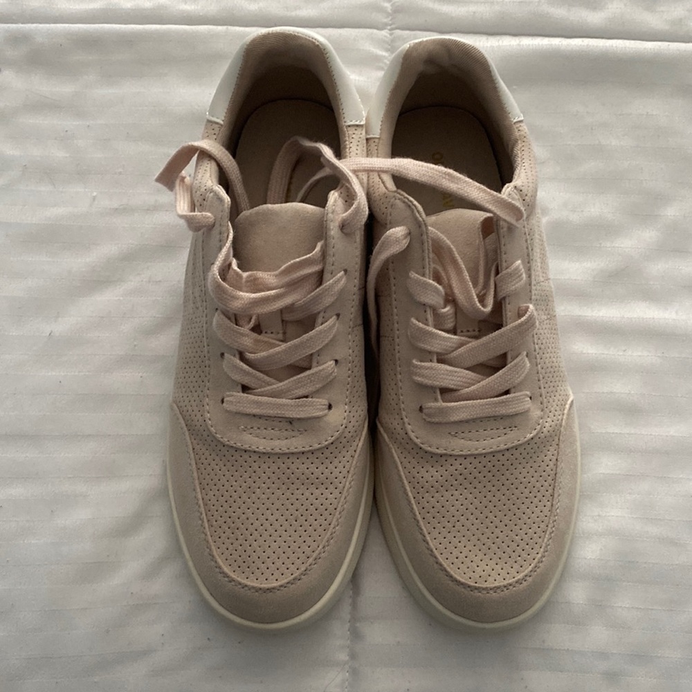 Pink sneakers